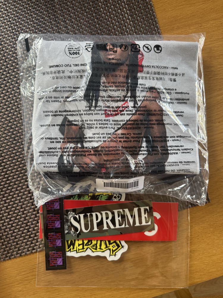 Supreme Playboi Carti Tee BLACK Lサイズ Supreme Playboi Carti Tee Black (778342120) | Dobra Cena