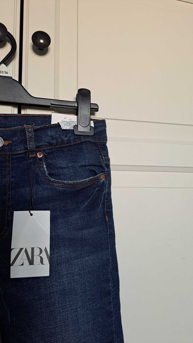 Zara spodnie jeansowe 158-164 nowe z metką.