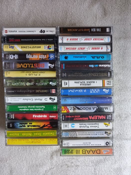 Kaseta magnetofonowa-muzyka polska