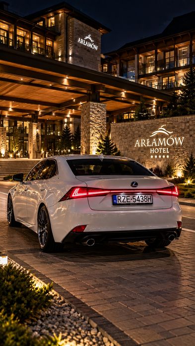Auto do ślubu, samochód do ślubu. Lexus is350