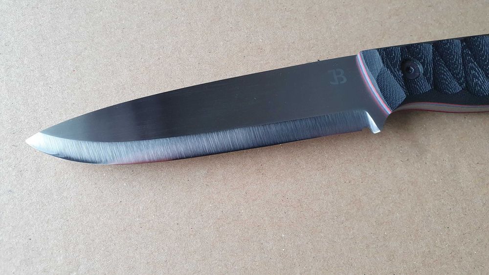 Nóż bushcraft J.B. Polish Knives Riven stal 14C28N