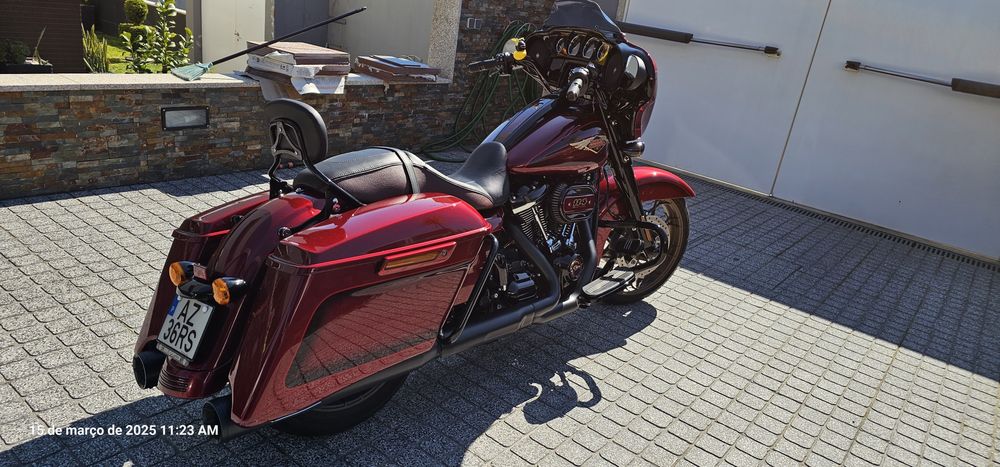 Harley davidson street glide edição 120 anos