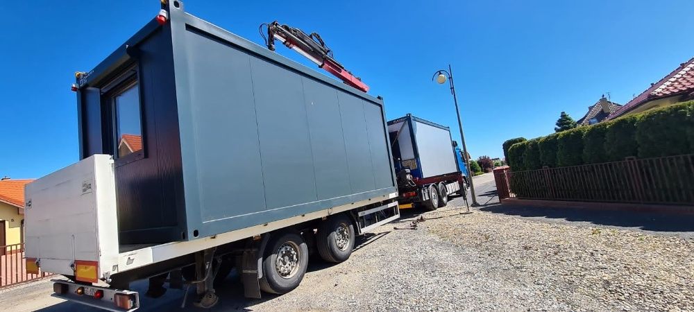 ! BERNI-HOL transport HDS, Niskopodwoziowy, Kontenery, Szamba, Płyty !