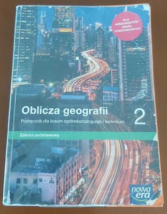 Oblicza geografii 2 do liceum I technikum zakres podstawowy