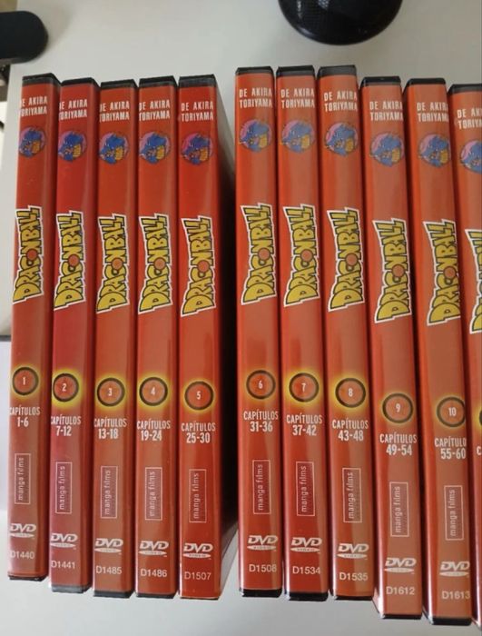 Coleção Dragon Ball DVD Manga Films – Como Nova – Akira Toriyama
