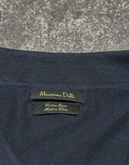 Лляне поло Massimo Dutti, оригінал, XL