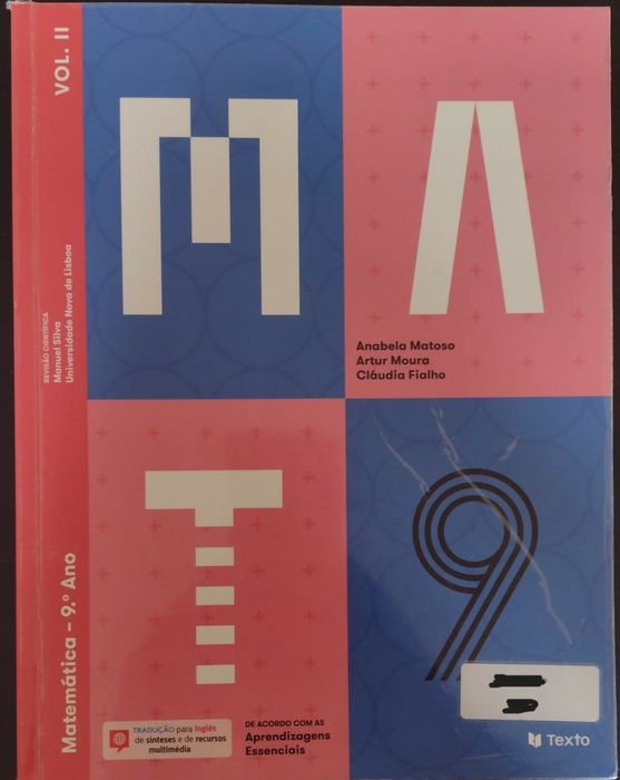 Livros de Matemática do 9° ano