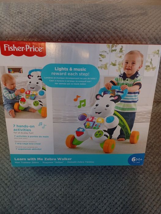 Нові Ходунки Fisher-Price "Зебра"