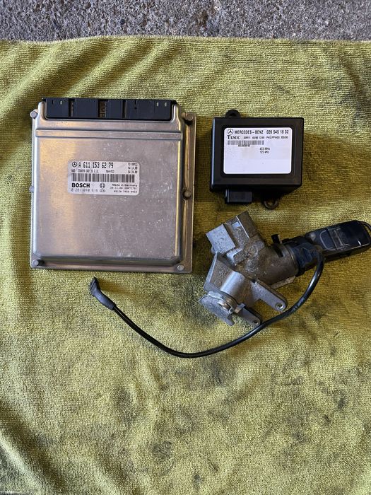 Sprinter 903 2.2 cdi komputer sterownik silnika kluczyk zestaw startow