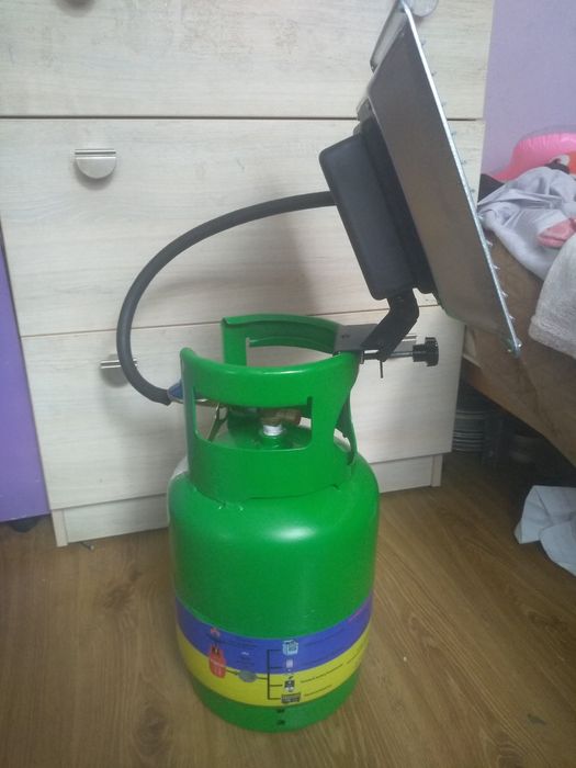 Переобладнання під ГАЗ пропан. Газовий балон для генератора 13,6 л.