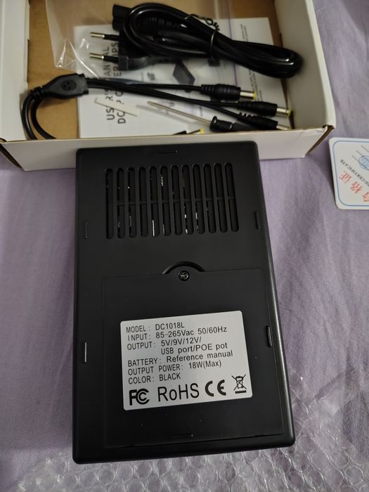 ДБЖ UPS DC1018L для роутера 12800 mAh (нові акб)