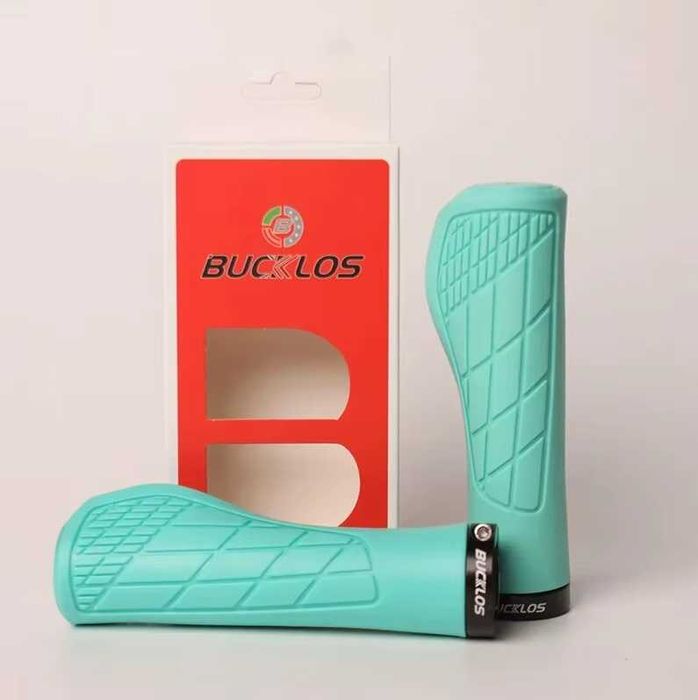 Uchwyty na kierownicę roweru amortyzujące zamykane mankiety MTB