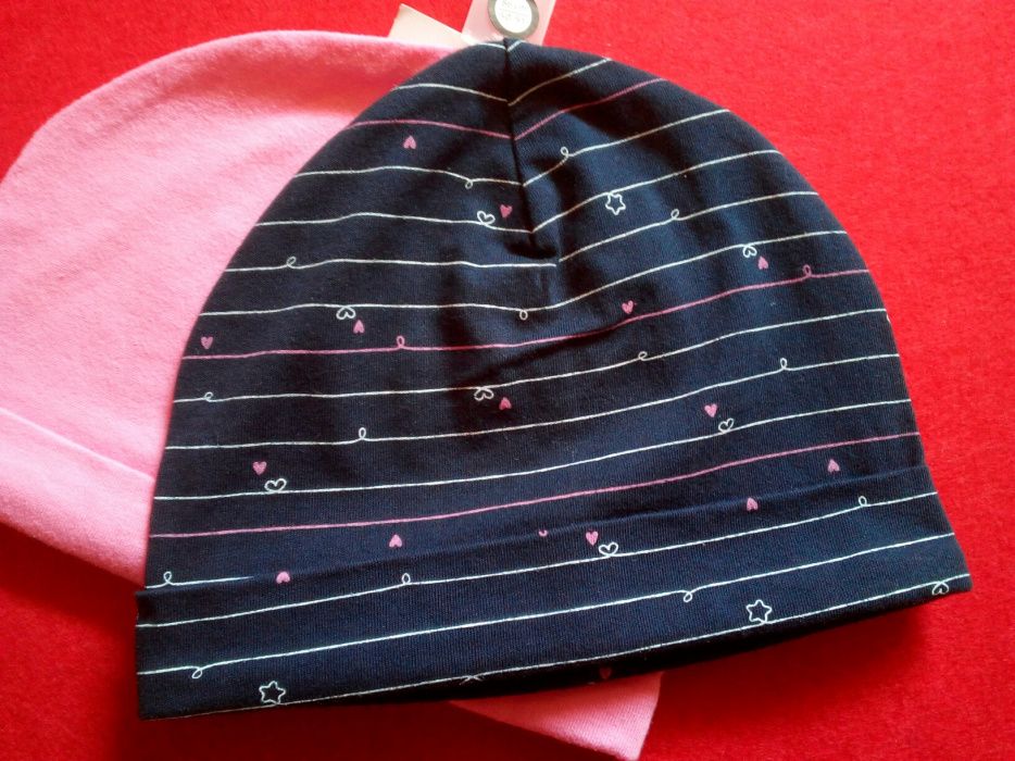 Lote de 2 gorros de Bebé * ARTIGO NOVO
