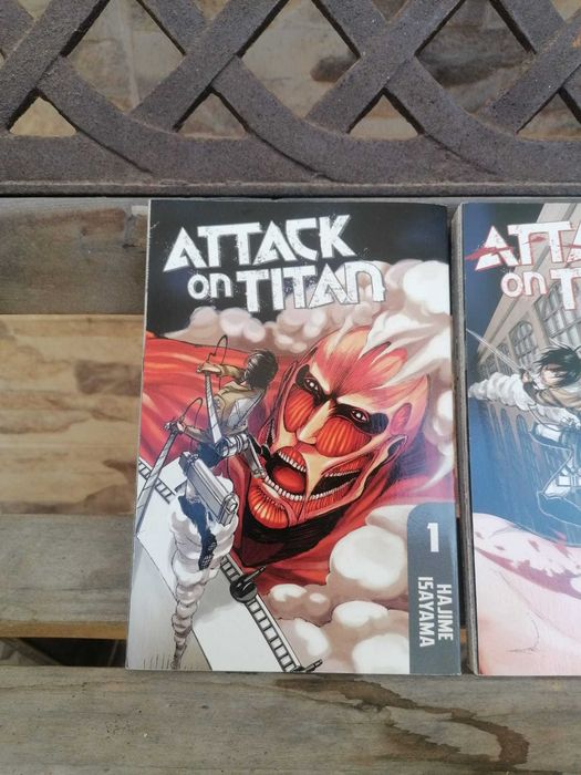 Attack on Titan/Shingeki no Kyojin - Volumes 1, 2, 5, 13 e 14 (inglês)