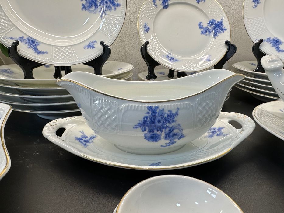 Zestaw obiadowy Schlaggenwald Czechoslovakia