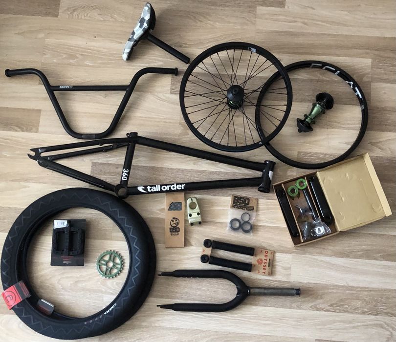 BMX pro custom на  раме tall order 20.5   ( wtp ; bsd ; )