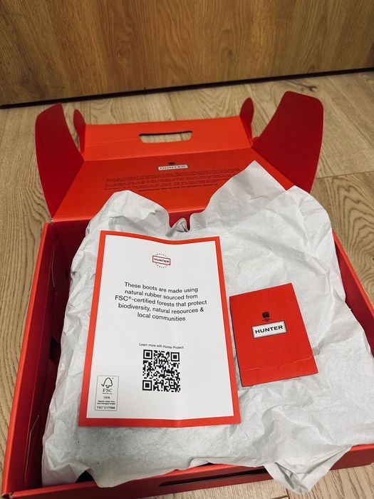 Hunter/Buty śnieżne/jednorazowo używane/Unisex