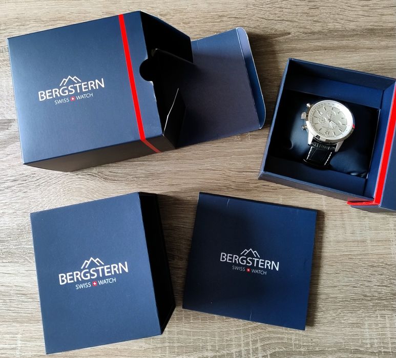 Nowy z pudełkiem zegarek bergstern B029G147 harmony Apart