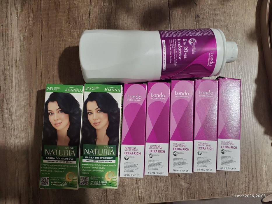 Farba do włosów czarna Londa