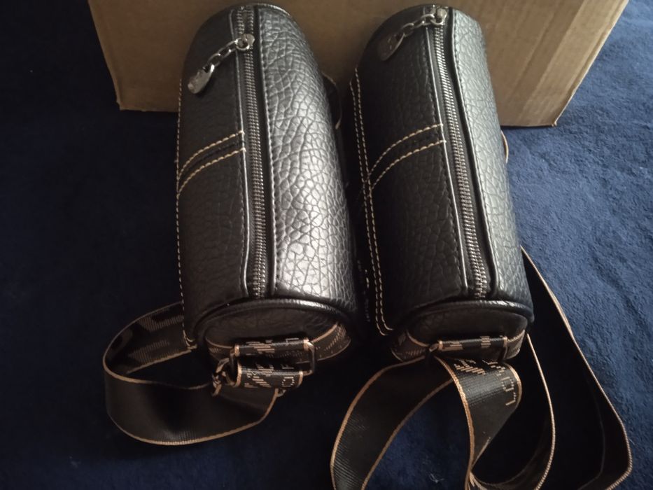 Кожаная сумка корос- боди