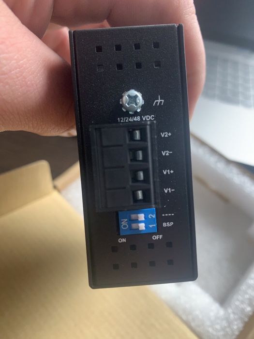 Мережевий комутатор (свіч) Weidmuller.   ІE-SW-BL05-5TX V2.0.2