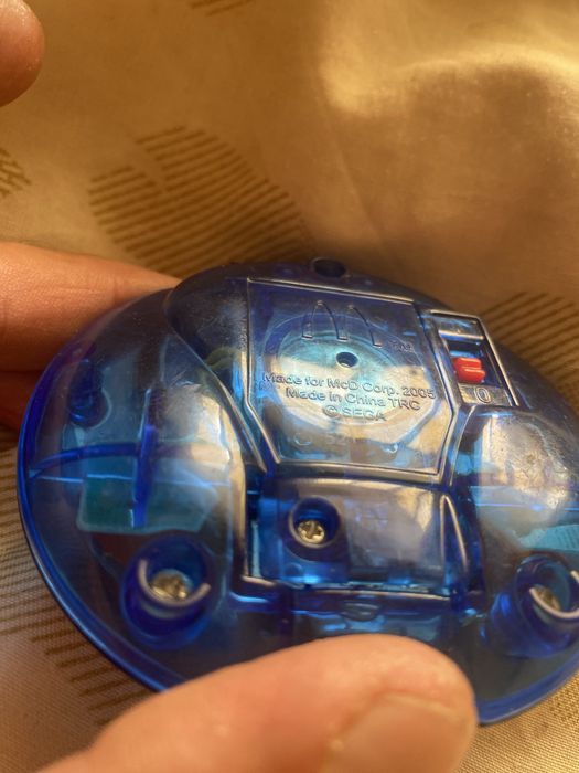 Гра Sonic Sega від Macdonalds