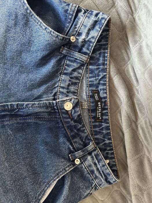 baggy джінси,синього кольору