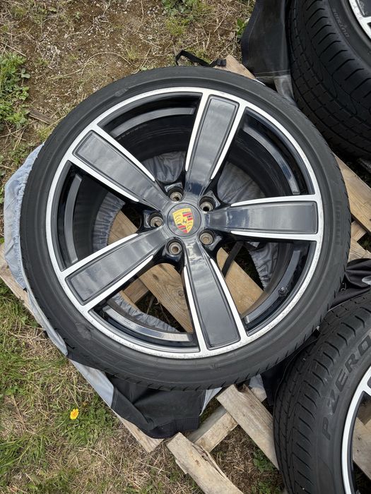 Koła 22" Porsche Cayenne 9Y0 Sport Classic ORYGINAŁ 285/35 315/30 Pirelli