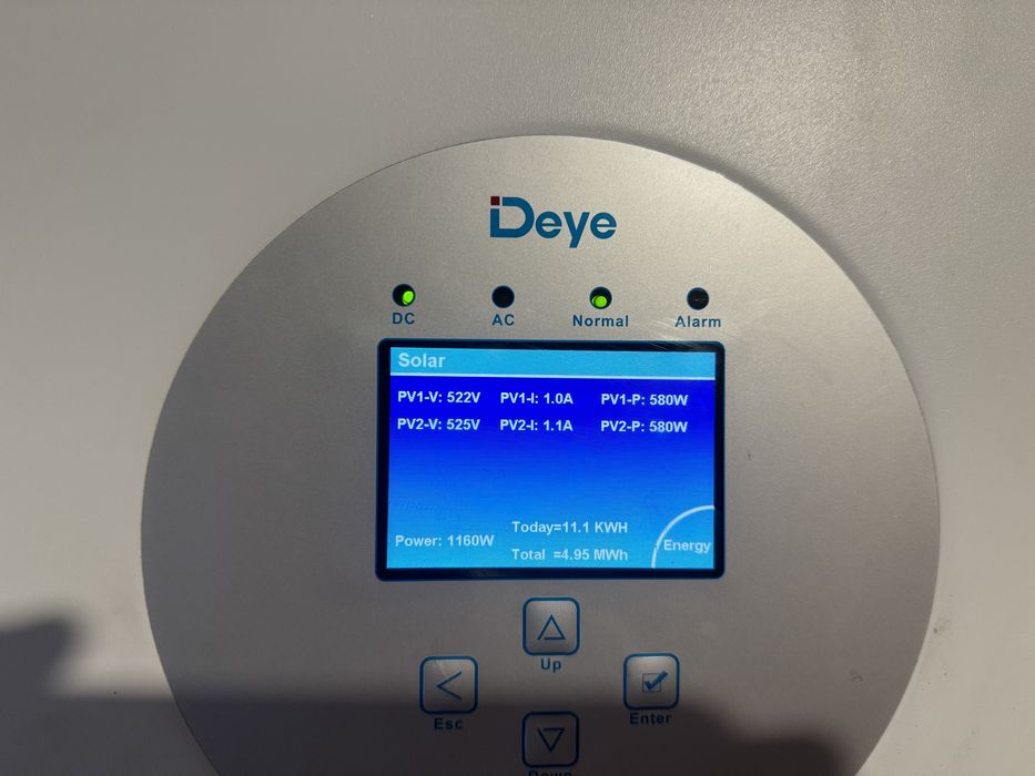 Гібридний Інвертор Deye 20kw 3 фази високовольтний SUN-20K-SG01HP3-EU-AM2