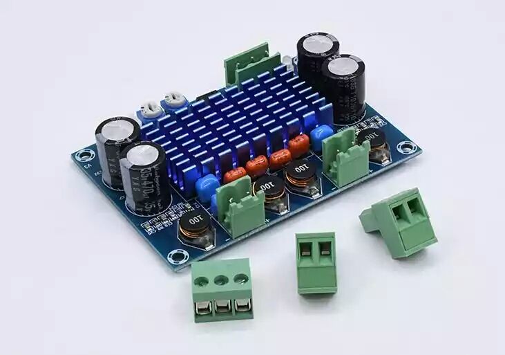 Цифровой усилитель мощности. Стерео XH-M572 TPA3116D2 2X120W. Оригинал