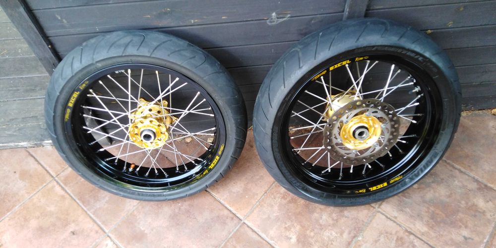 Koła supermoto Excel piasty Talon Ktm Husaberg Husqvarna itp.