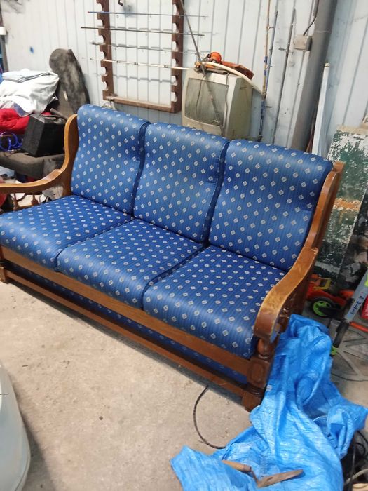 Sofá de 3 lugares com cama