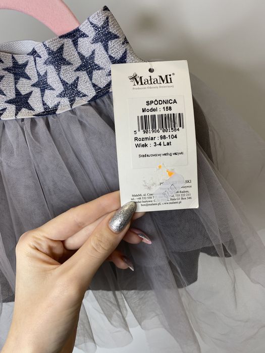 Tiulowa spódniczka 98/104