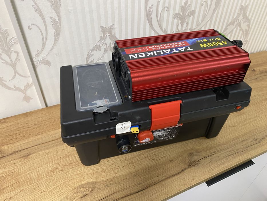 Зарядна станція з елементів eve LiFePO4-40135)