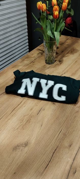 Krótka bluza ciemnozielona Sinsay S