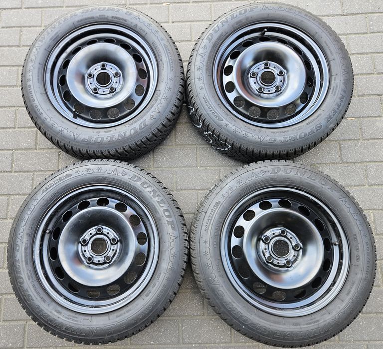 4x Felgi stalowe Volkswagen 16 5x112 ET46 57,1 Caddy Golf Jetta [1251]