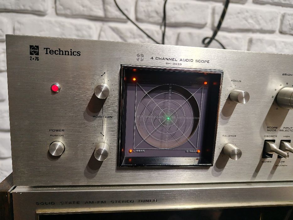 Analizator oscyloskop audio Technics SH-3433