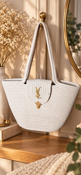 Duza torba YSL jasna