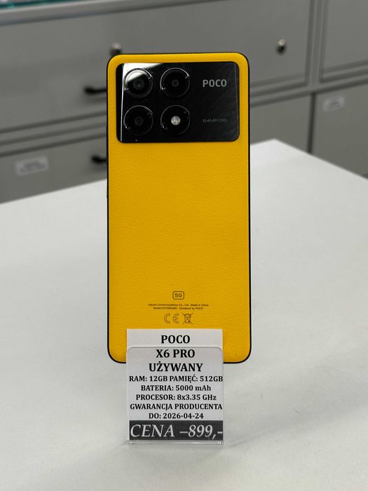 POCO X6 PRO 12/512GB Topcase Vivo *Raty 0%