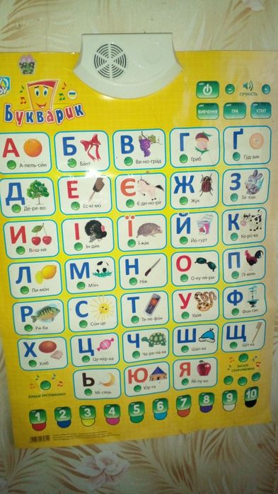 Дитяча Абетка настінна