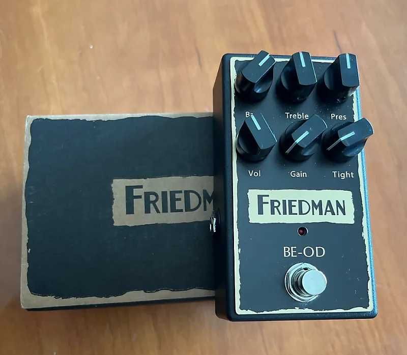 Friedman BE OD overdrive _ distortion (novo, na caixa, com garantia)