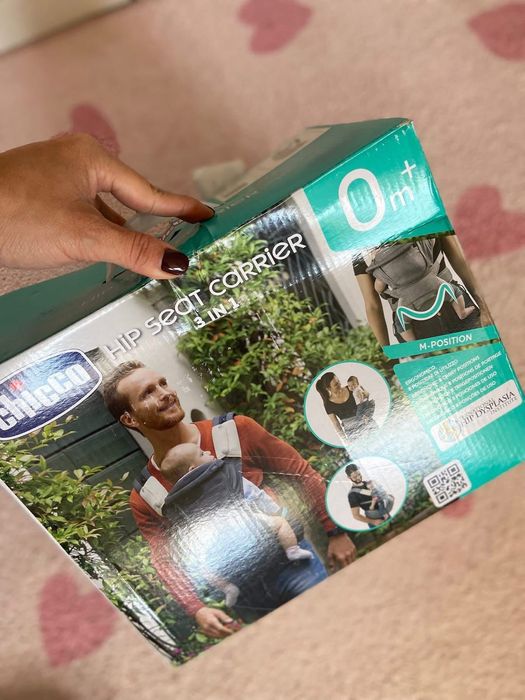 Marsúpio/Porta-Bebés Chicco Hip Seat Carrier 3 em 1