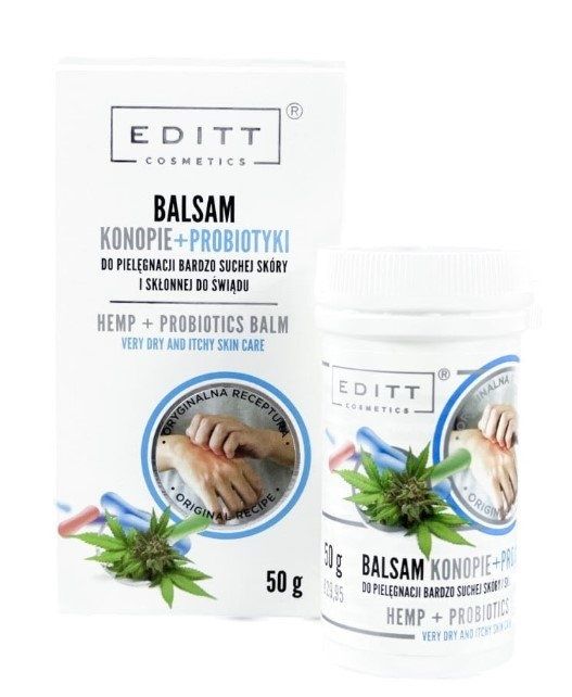 Balsam KONOPIE+PROBIOTYKI+SHEA do bardzo suchej skory