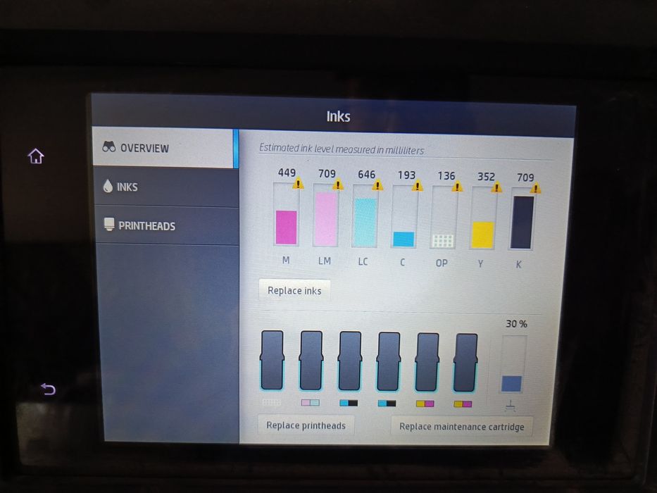Ploter wielkoformatowy HP latex 360 niski przebieg 3700m2