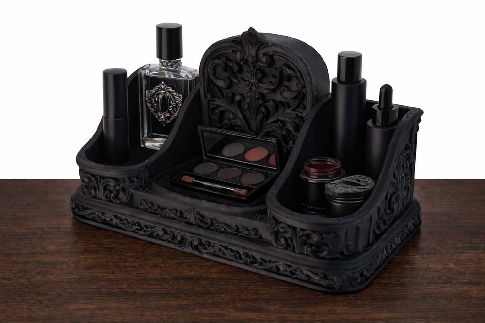 Figurka Gotycki organizer na kosmetyki / biżuterię elegancki styl vintage Goth