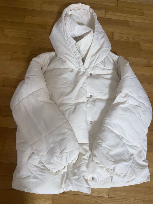 Курточка біла/молочна, в дуже гарному стані, розмір ХS/34