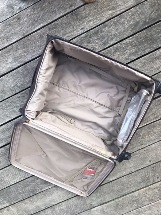 Чемодан тканевый с кодом