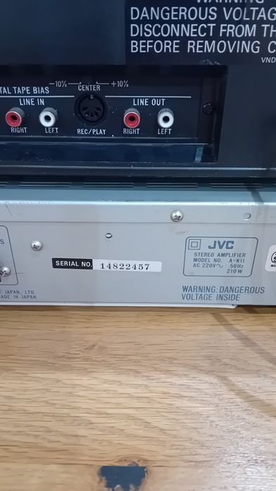 JVC Deck KD-A3 +A-K11 zmacniacz