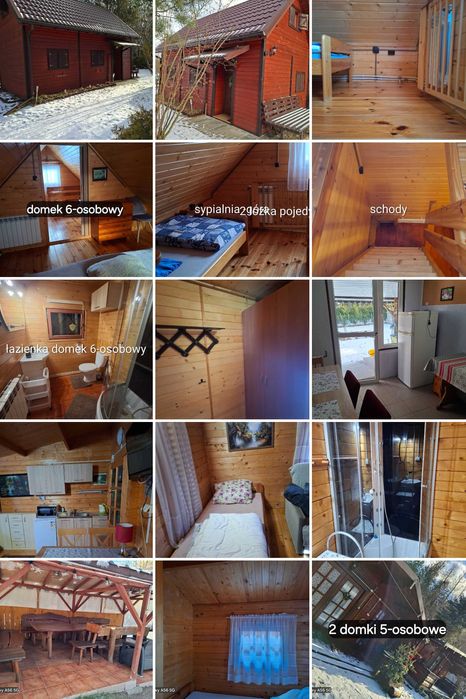 Noclegi agroturystyka domki z sauną i balia z jacuzzi