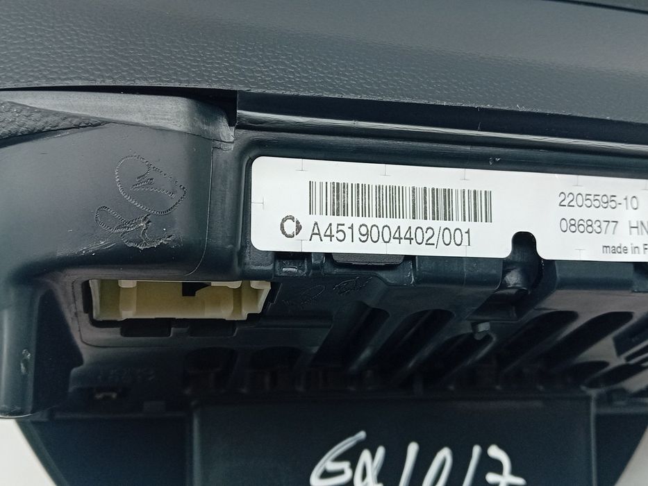 Quadrante / painel de instrumentos SMART ForTwo Cabrio (451)